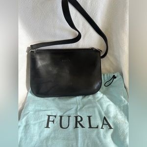 Furla black purse